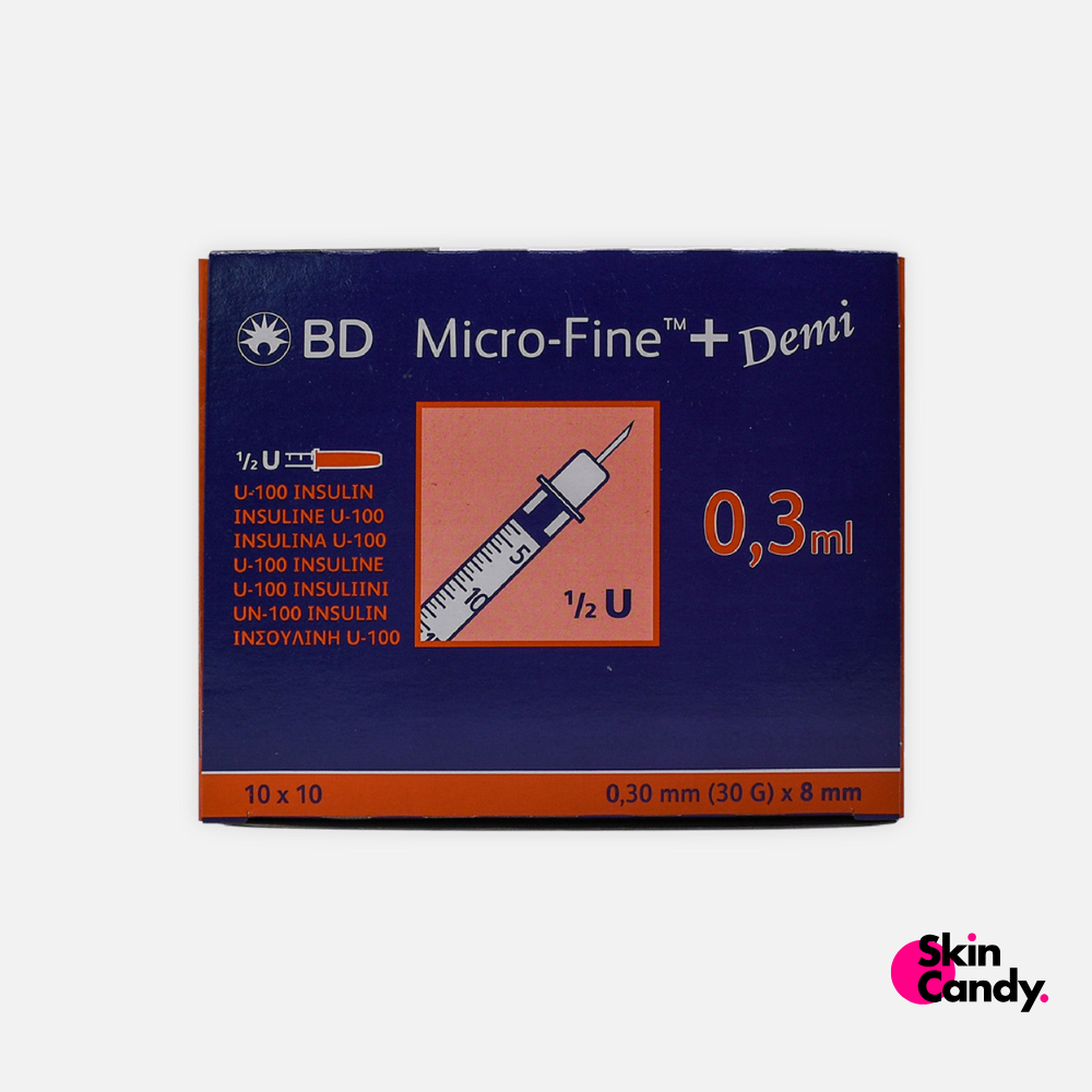BD Micro Fine+ 0.3ml (Box of 100)