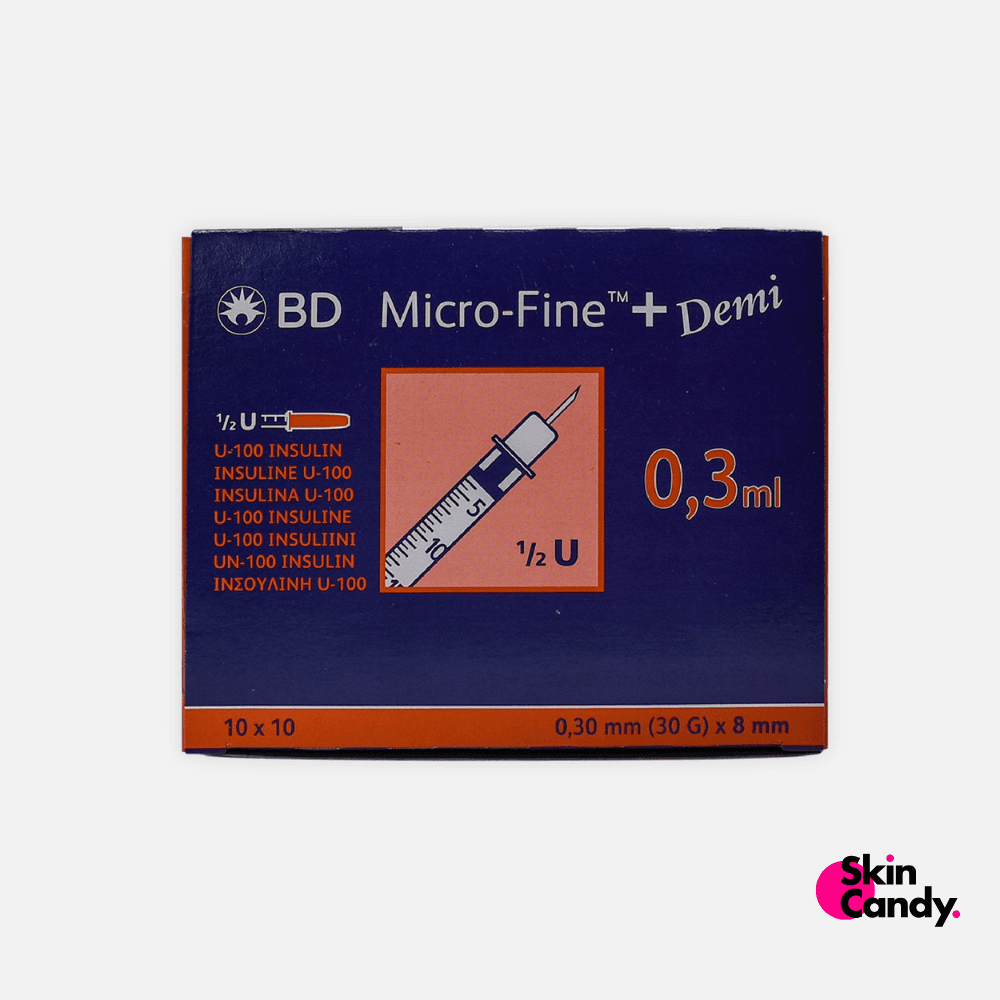 BD Micro Fine+ 0.3ml (Box of 100).