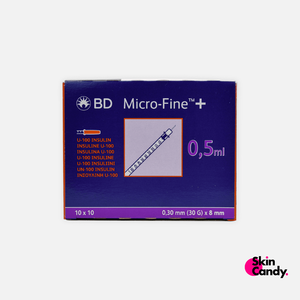 BD Micro Fine+ 0.5ml (Pack of 10).