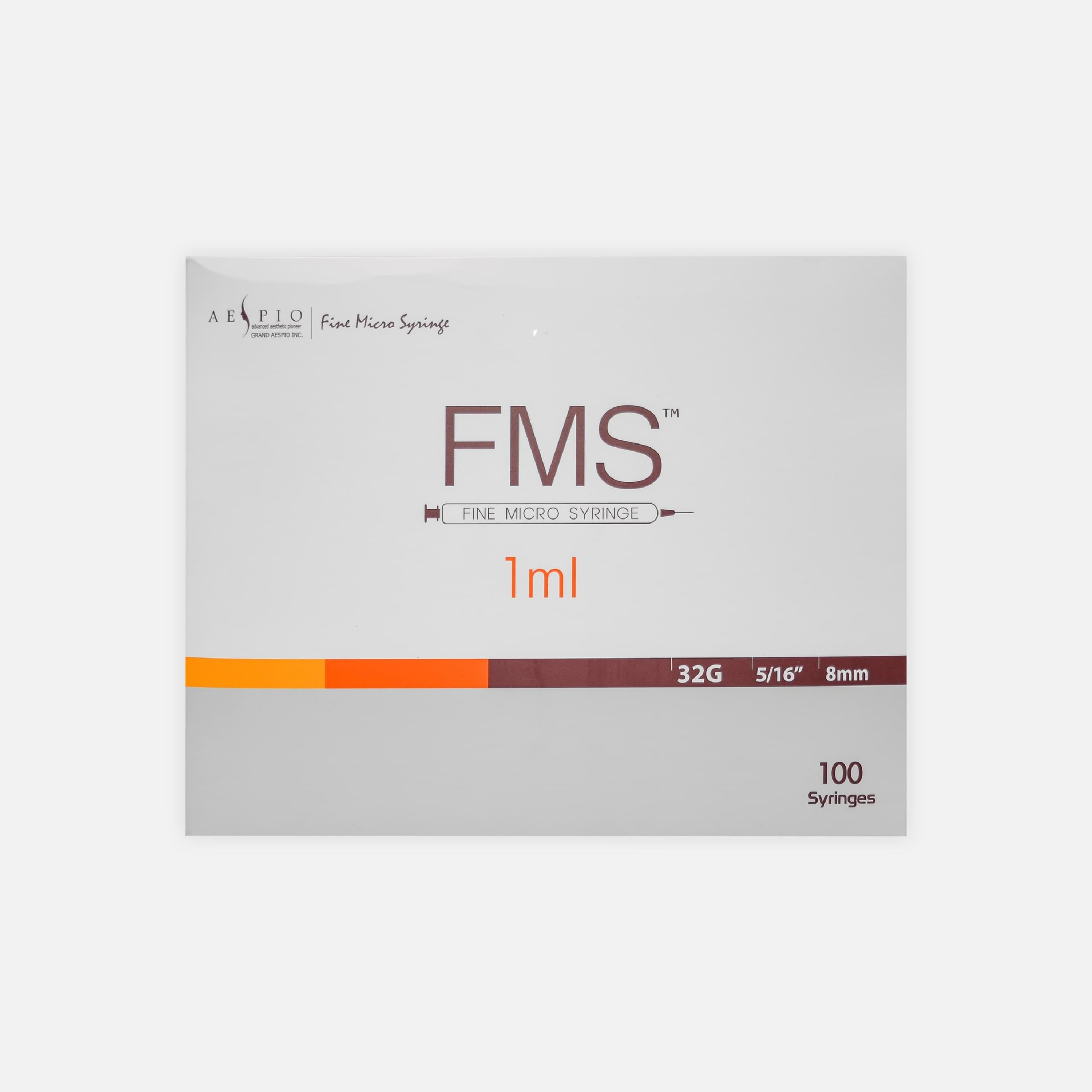 FMS Needles 1ml (box of 100).