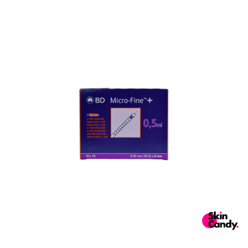 BD Micro Fine+ 0.5ml (Pack of 100)