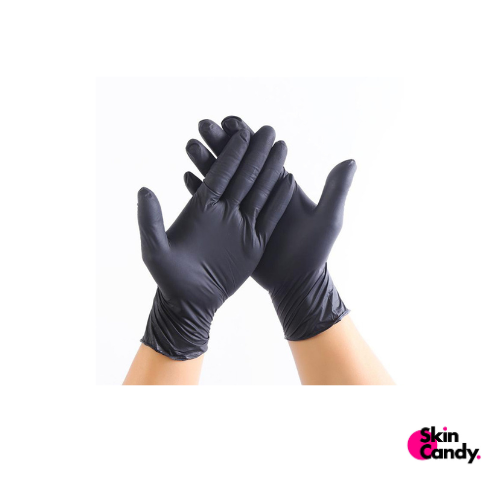 Black Nitrile Gloves