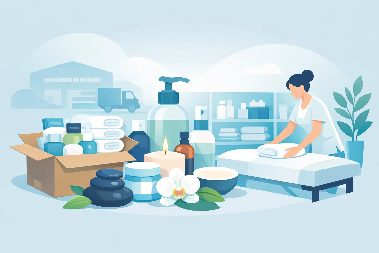 Wholesale Spa Supplies That Keep Clinics Moving