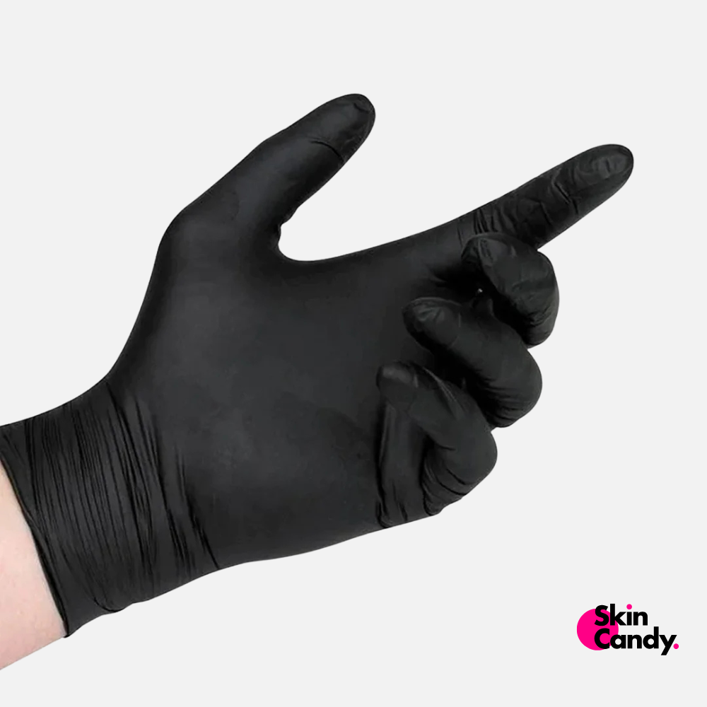 Black Nitrile Gloves